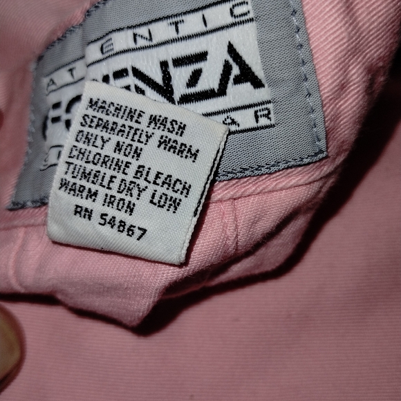 Forenza pink pencil skirt with button and zip waist size 12 - Picture 8 of 10